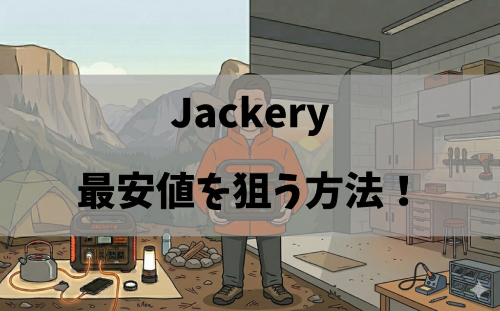 Jackery セール 最安値を狙う方法