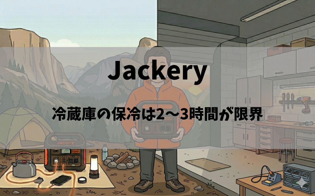 停電時に冷蔵庫の保冷は何時間もつか解説するアイキャッチ画像